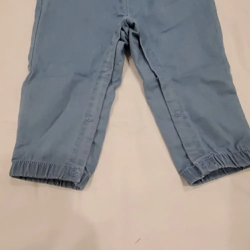 Genuine Kids Toddler Girls' denim Romper bleu